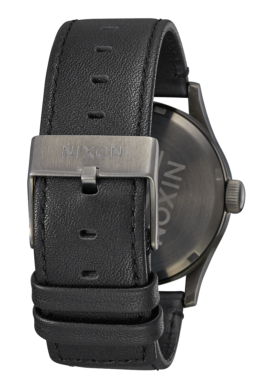 Sentry Leather - Gunmetal / Black View 3