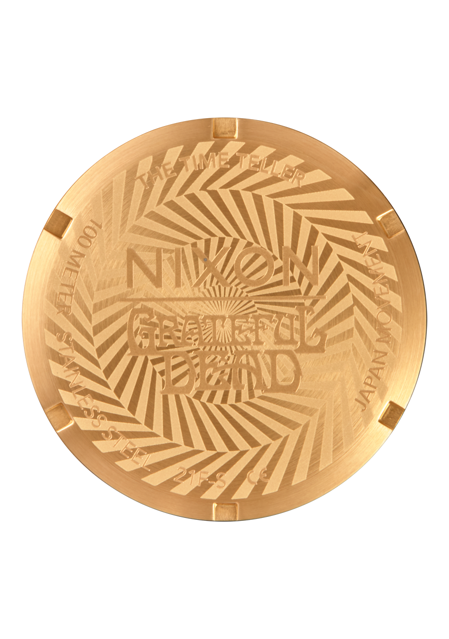 Grateful Dead Time Teller - All Gold / Dancing Bears View 4