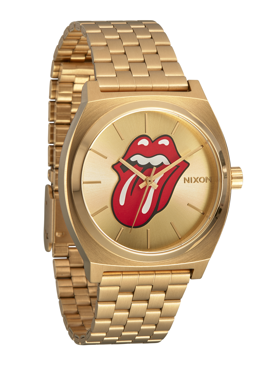 Nixon Rolling Stones Time Teller Gold View 2
