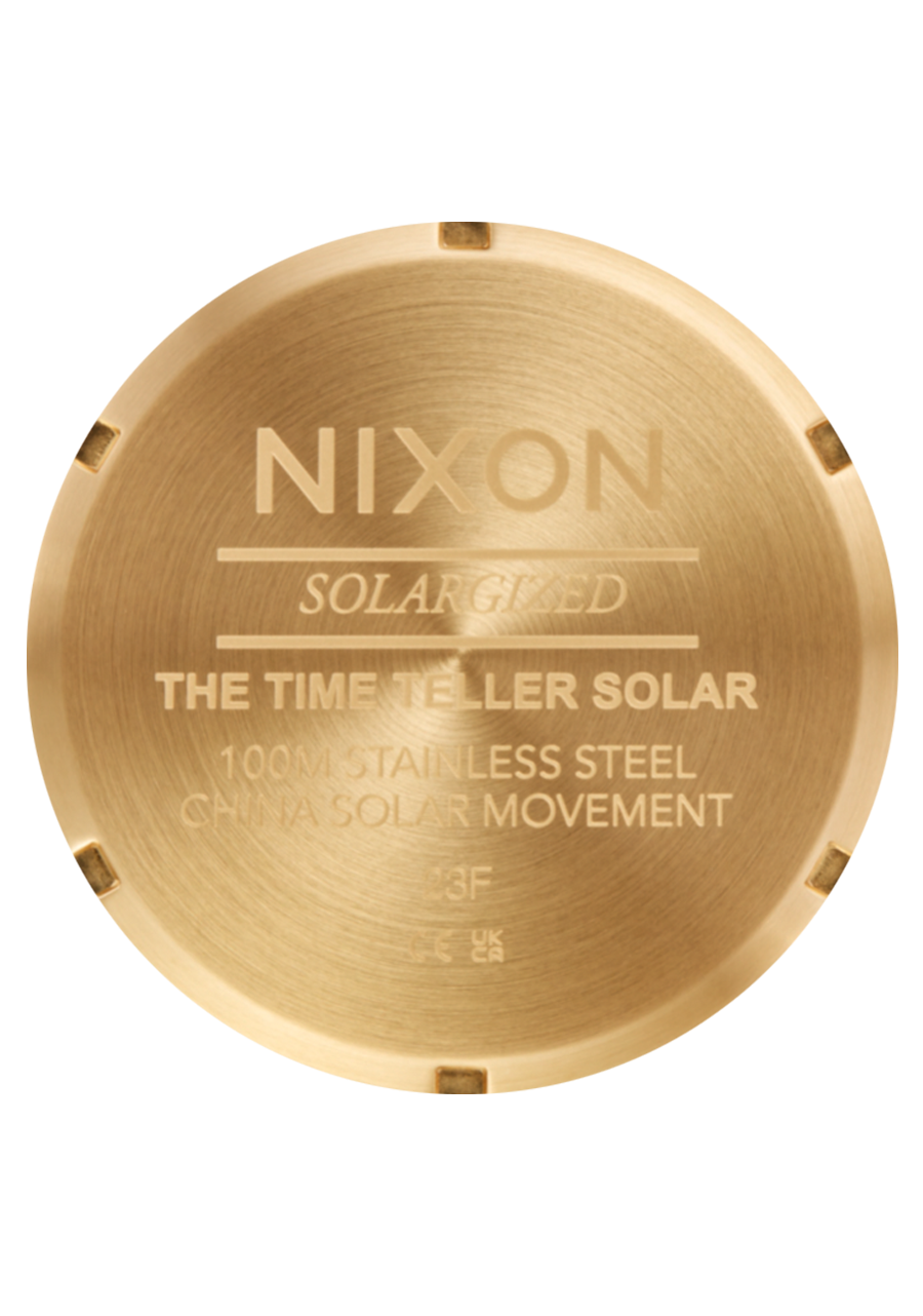 Time Teller Solar - All Gold / Black View 5