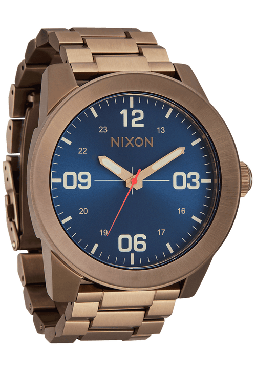 Corporal Stainless Steel - Desert Gold / Arles Blue