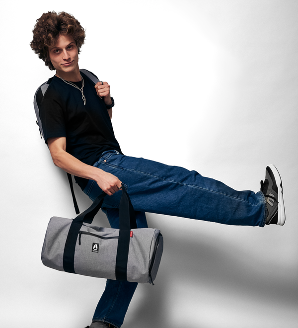 Day Trippin" Duffel - Heather Gray