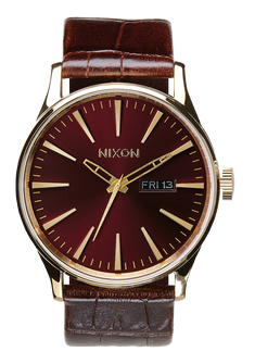 Sentry Leather - Gld / Oxbld Sunray / Brn Gator