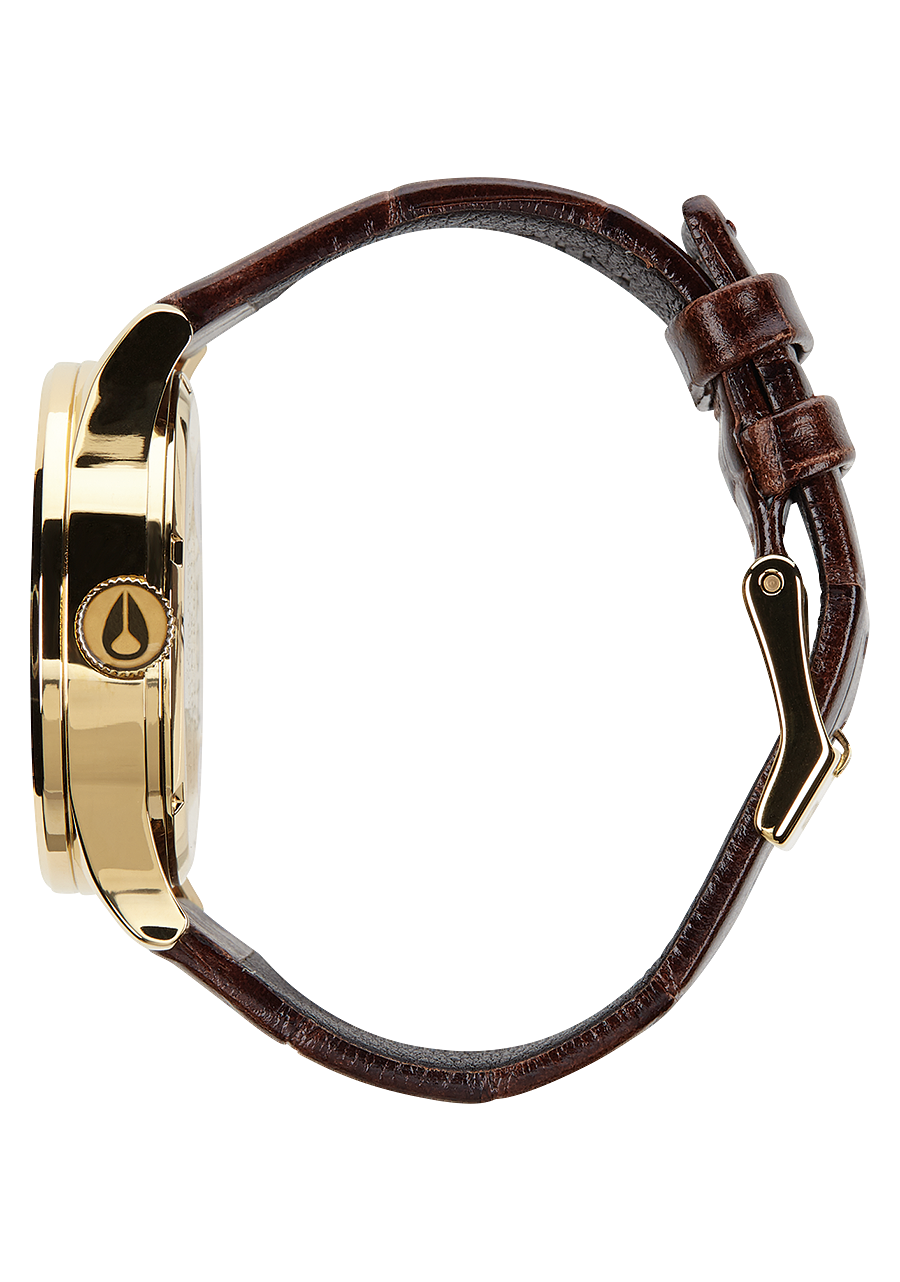 Sentry Leather - Gld / Oxbld Sunray / Brn Gator View 2