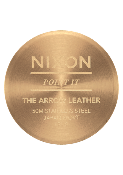 Arrow Leather - Gold / Black View 4