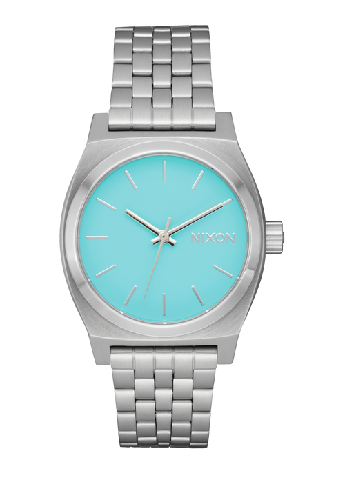 Medium Time Teller - Silver / Turquoise