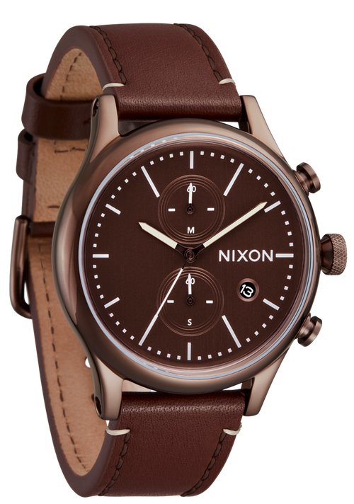 Station Chrono Leather - Chocolate / Cappuccino / Brown