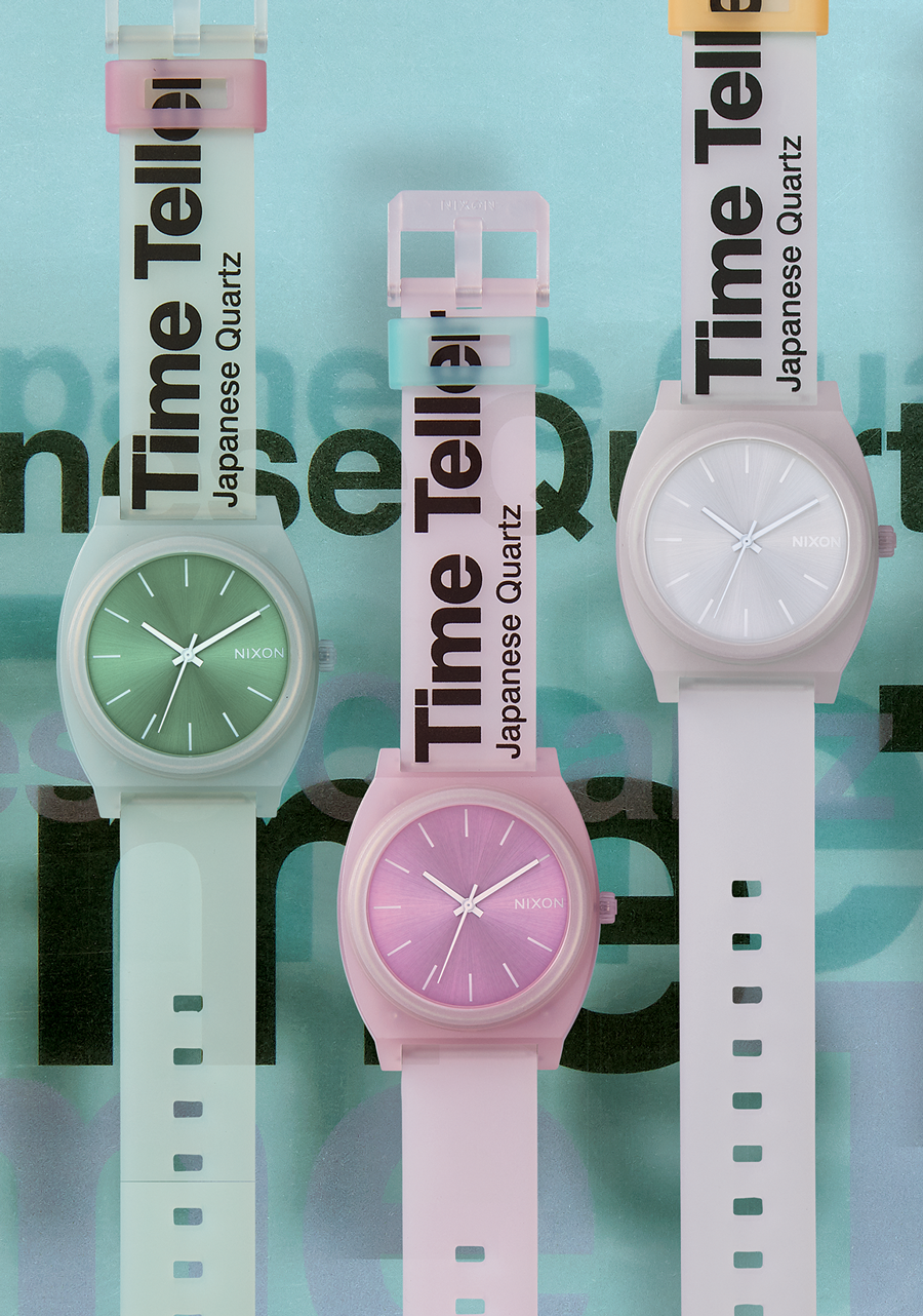 
Nixon Time Teller P Watch - Analog - Invisi-Gray - View 5