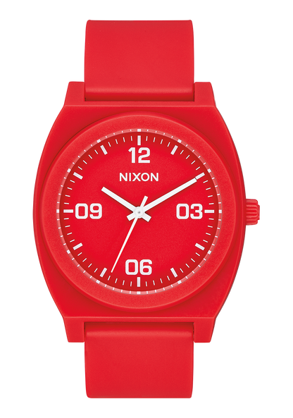 Time Teller P Corp - Matte Red / White View 1