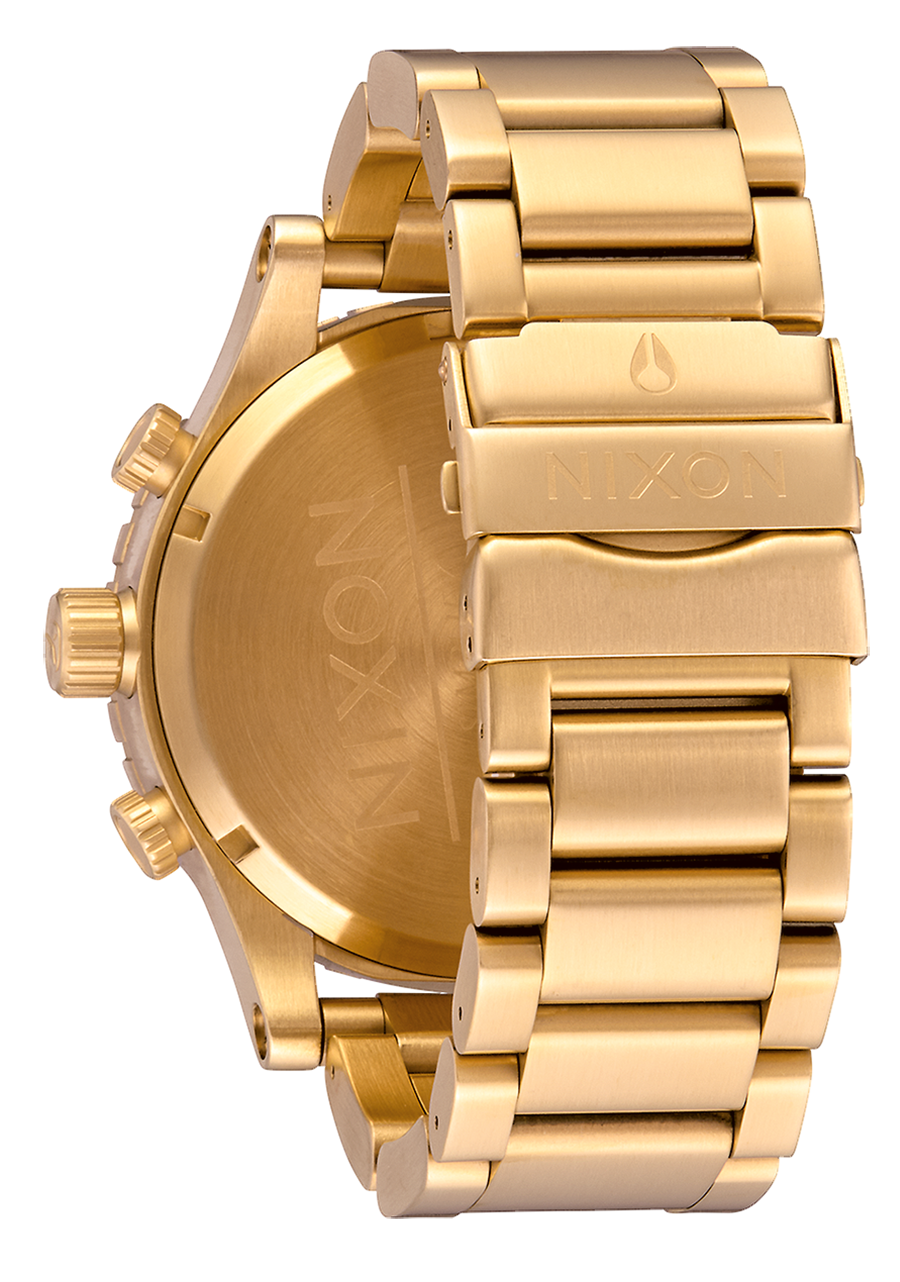 51-30 Chrono - Gold / Green Sunray View 4