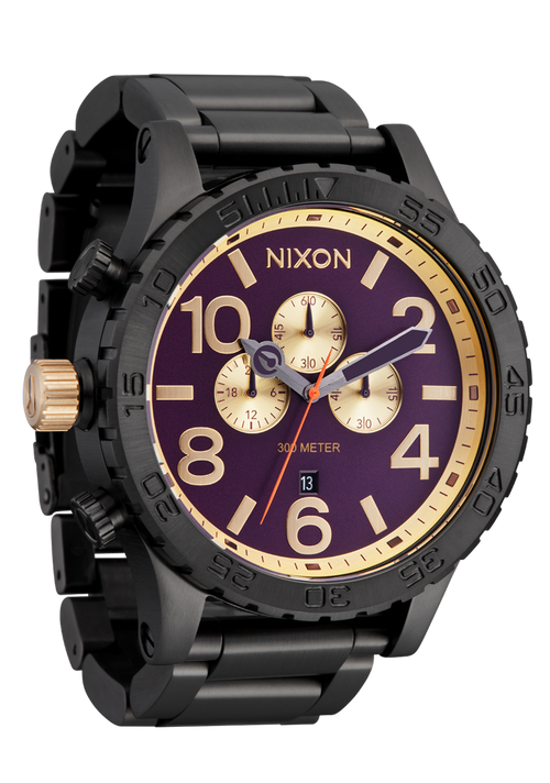 51-30 Chrono - Gunmetal / Blackberry / Gold