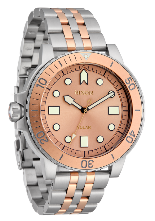 
Nixon Stinger 44 Watch - Analog - Silver / Coral - View 2