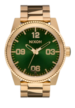Corporal Stainless Steel - All Gold / Green Sunray