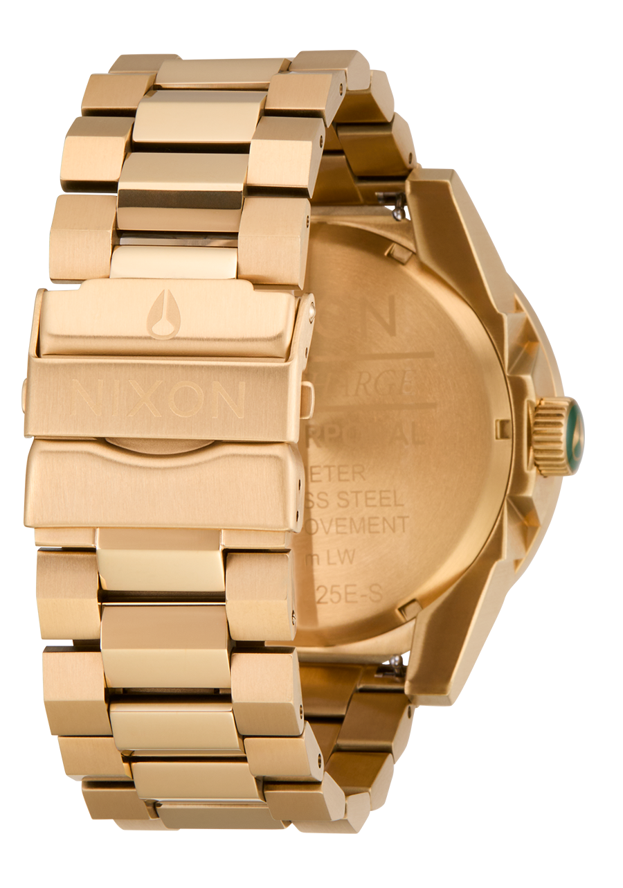 Corporal Stainless Steel - All Gold / Green Sunray View 4