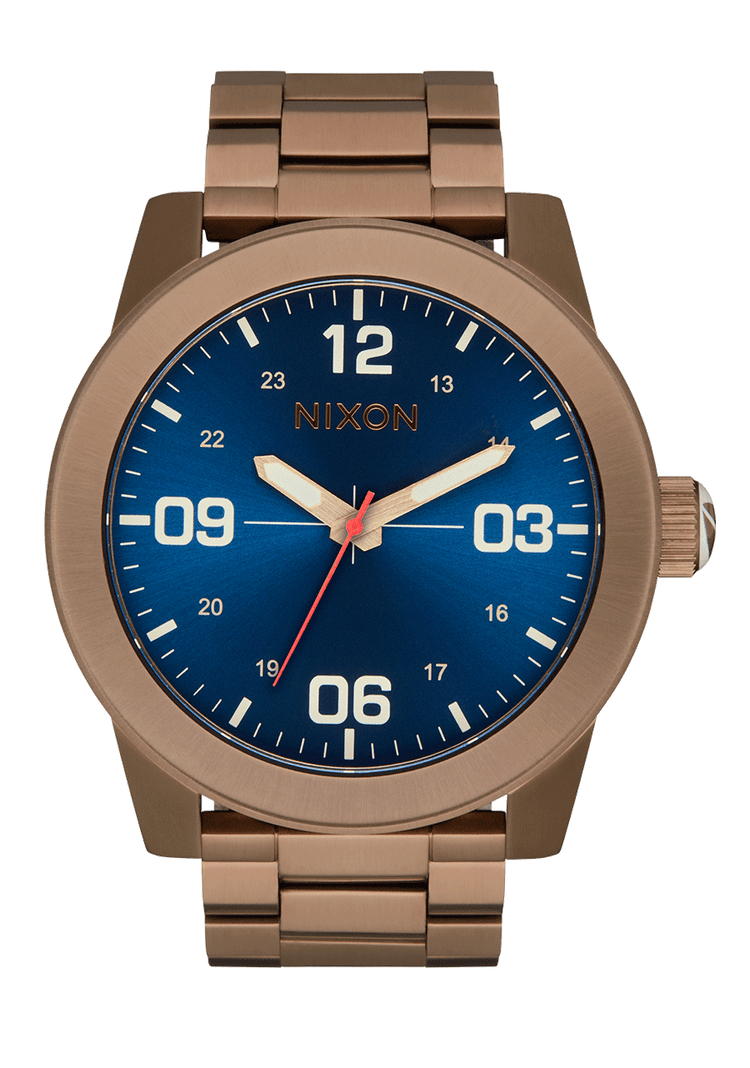Corporal Stainless Steel - Desert Gold / Arles Blue