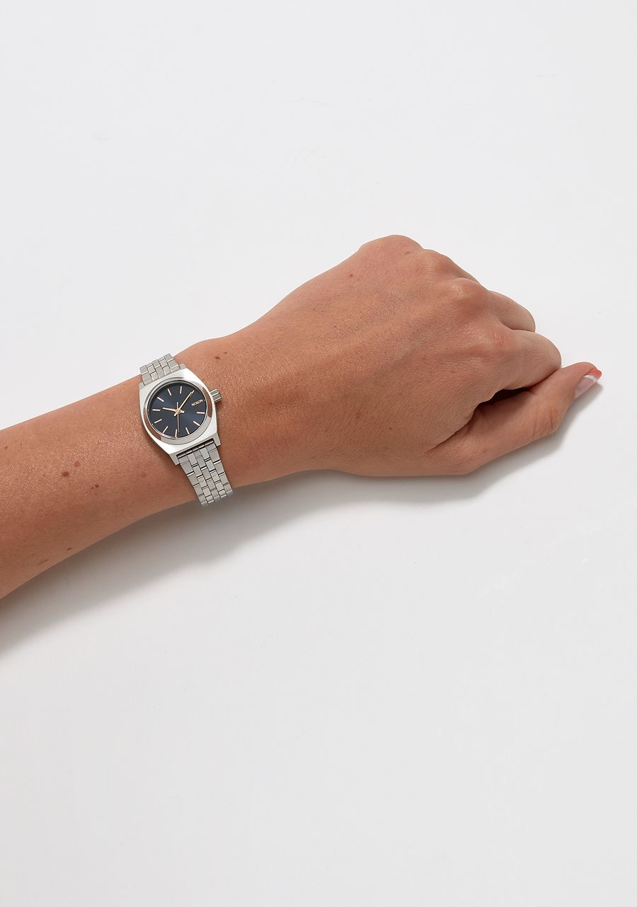 Small Time Teller - Navy / Rose Gold View 5