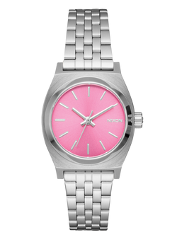 Small Time Teller - Silver / Pink