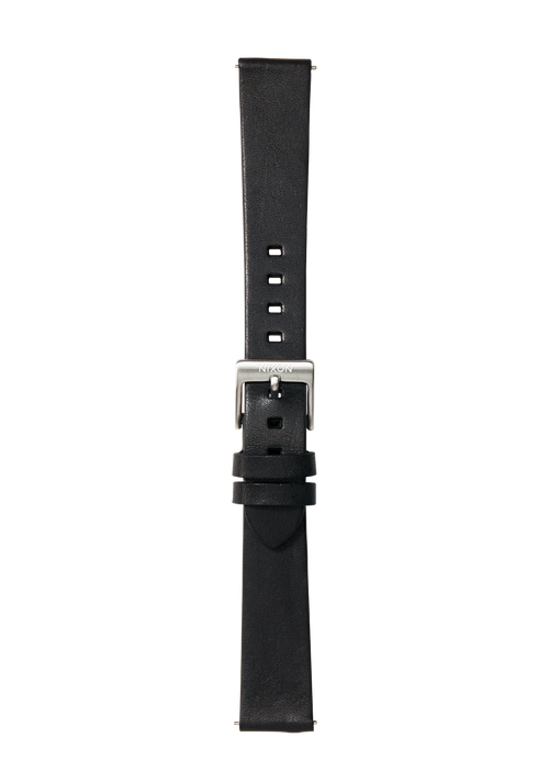 16mm Veg Tanned Leather Band - Black