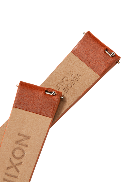 23mm Veg Tanned Leather Band - Saddle