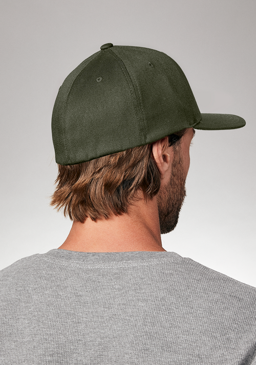 Deep Down Flexfit Athletic Fit Hat - Dark Olive