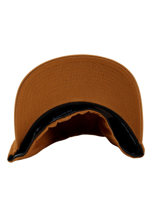 Deep Down Flexfit Athletic Fit Hat - Brown / Black