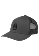 Iconed Trucker Hat - Charcoal / Black