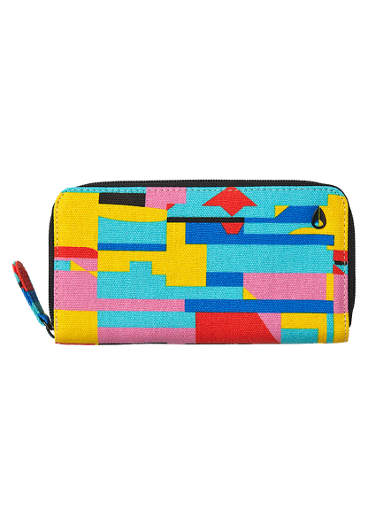 Tree Hugger Large Wallet - Turquoise View 1