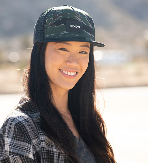 Team Trucker Hat - Tiger Camo