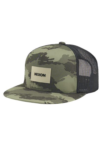 Team Trucker Hat - Olive Dot Camo View 1