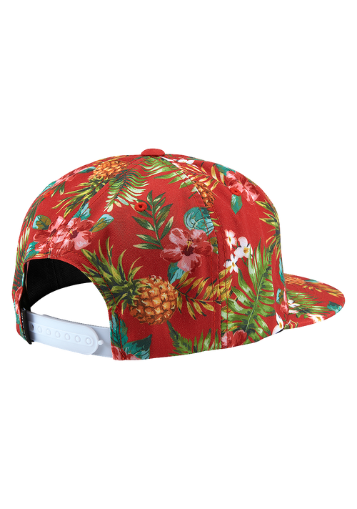 Tropics Snapback Hat - Red