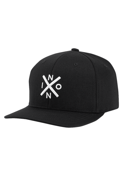 Exchange Flexfit Hat - Black / White View 1