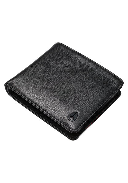 Pass Leather Coin Wallet - Black View 1