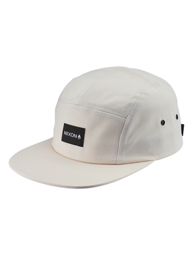 Mikey 5 Panel Hat - Off White