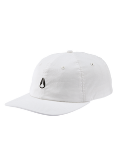 Agent Strapback Hat - White / Black