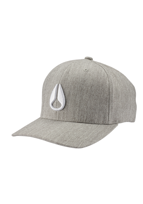 Deep Down Snapback - Heather Gray / White