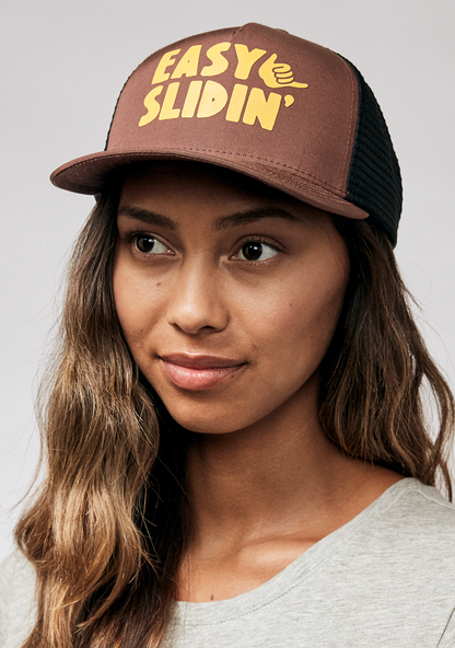 Slidin Trucker - Brown View 8