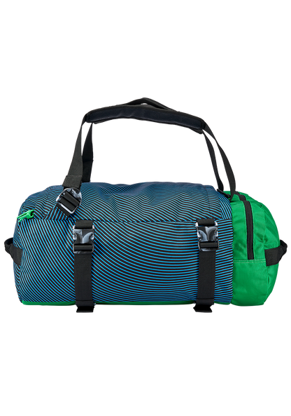 Grateful Dead Escape Duffel 45L - Black / Blue / Green View 2