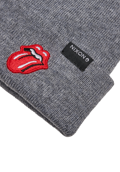 Rolling Stones Beanie - Heather Gray View 2