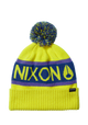 Teamster Beanie  II - Citron / Purple