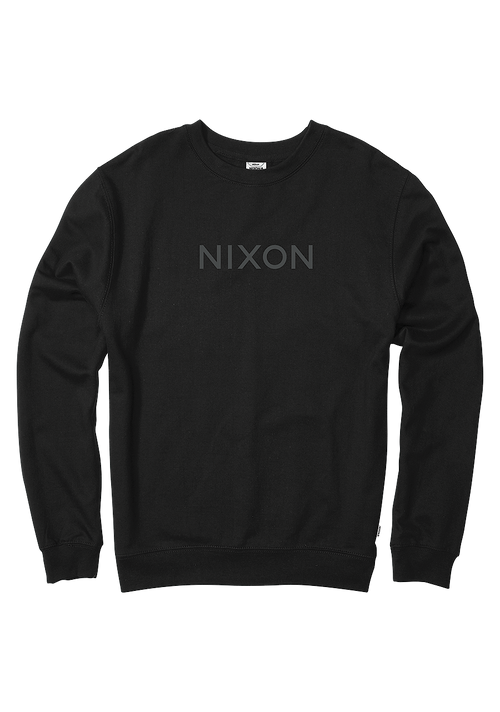 Wordmark Crew Sweatshirt - Black